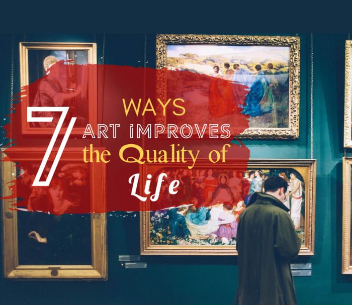 7 sätt konst förbättrar livskvaliteten