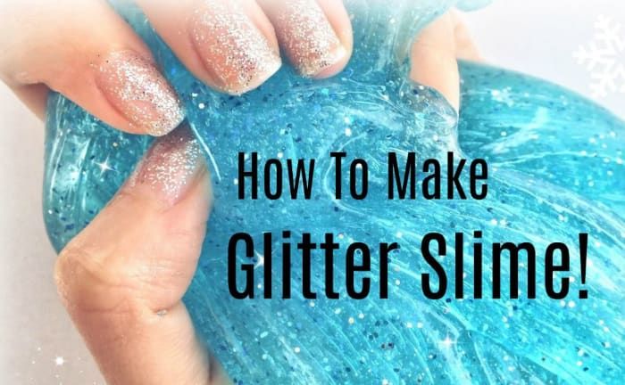 Wie man Glitter Slime macht