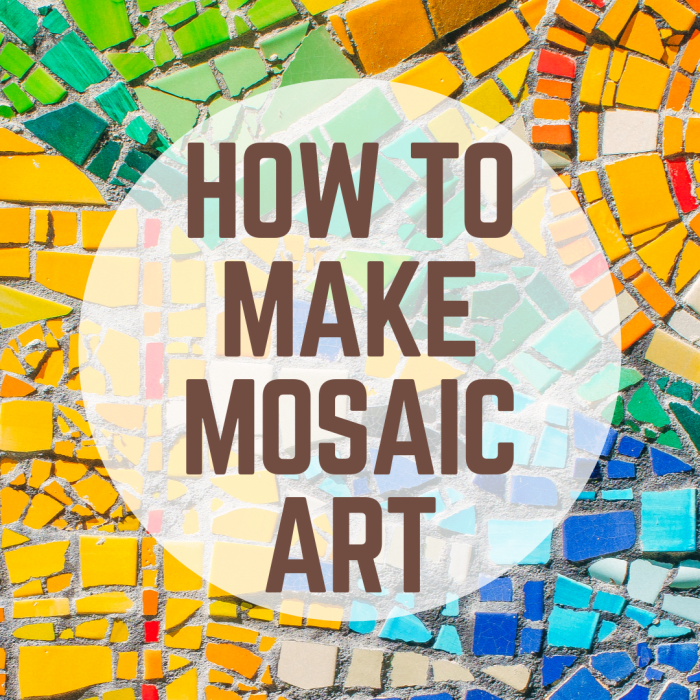 Estos consejos y trucos te ayudarán a crear hermosos mosaicos.