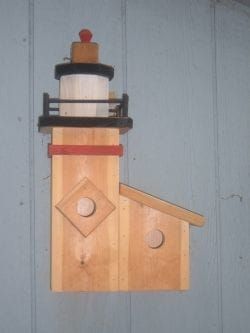 Leuchtturm Vogelhaus