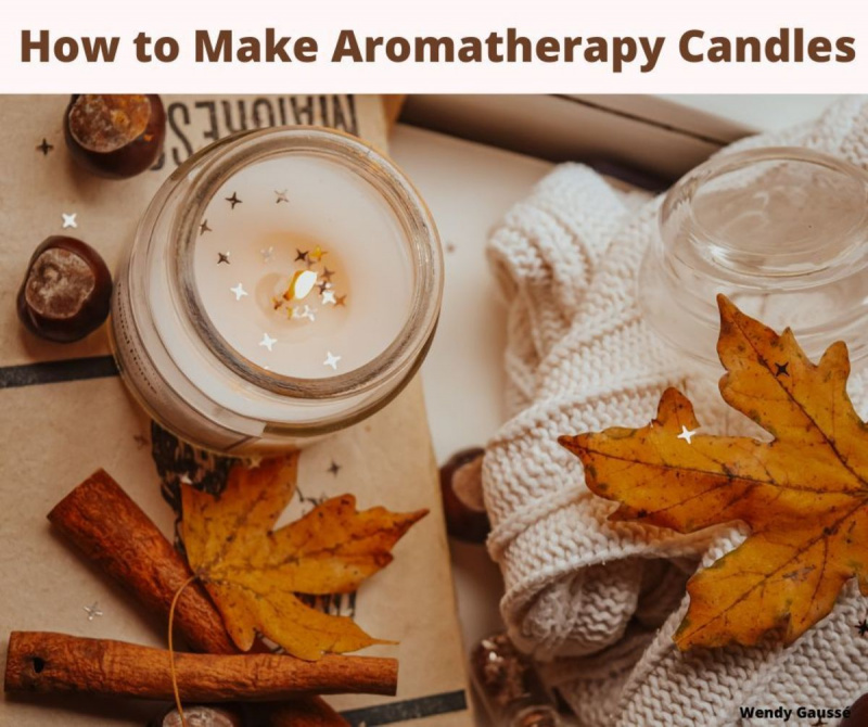 Cómo hacer velas de aromaterapia