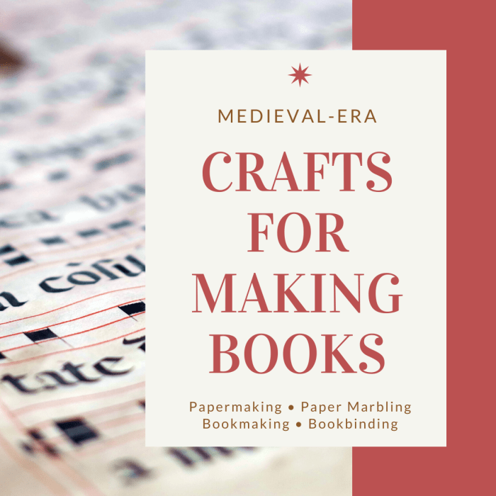 Tous ces métiers étaient utilisés pour la fabrication de livres au Moyen Âge.