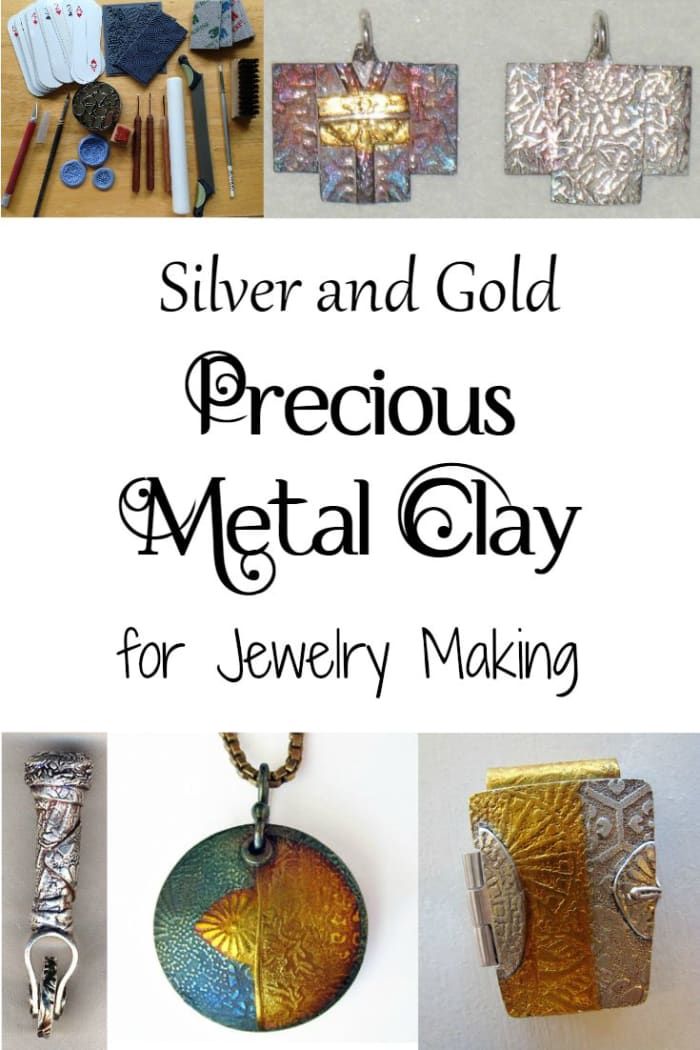 Edelmetallleire (PMC) og Art Clay sølv og gull