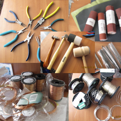Podstawowe narzędzia do zawijania drutu w biżuterii