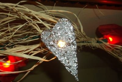 comment faire une guirlande lumineuse en raphia pour la saint valentin