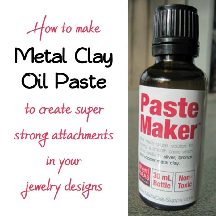 Wie man Metall Clay Ölpaste macht