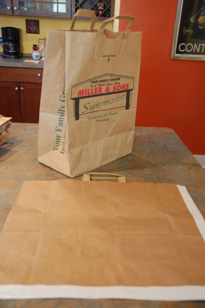Comment faire des portefeuilles à partir de sacs en papier brun