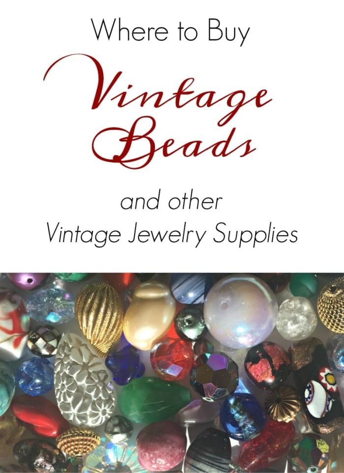 Die besten Quellen für Vintage Perlen, Fundstücke und Schmuckkomponenten