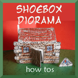 Как да си направим кутия за обувки Diorama