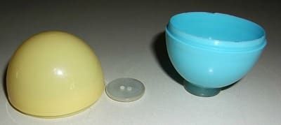 Teetassen und Hüte aus Plastikeier herstellen