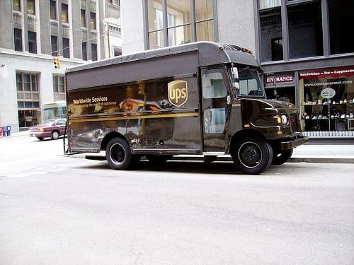 UPS ist nur eine Option für den Versand Ihrer wertvollen Kunstwerke
