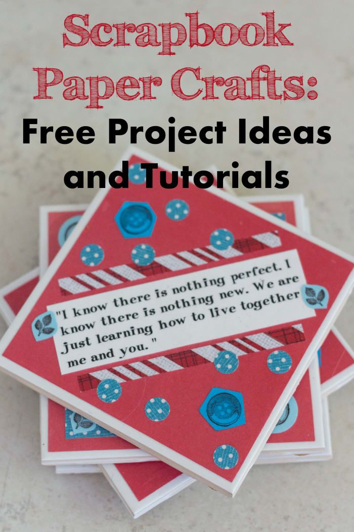 Scrapbook Paper Crafts: gratis projectideeën en zelfstudies