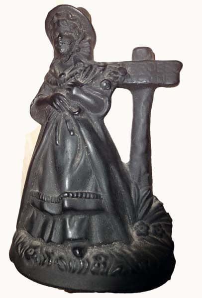 Уелска жена, направена от въглища