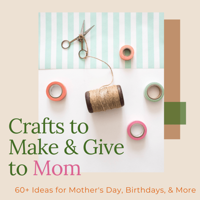 ママのために作る64の思いやりのある贈り物と工芸品のアイデア