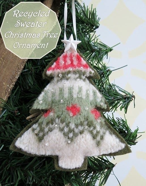 Výukový program pre remeselné remeslá: Ako zmeniť starý sveter na ozdobu vianočného stromčeka