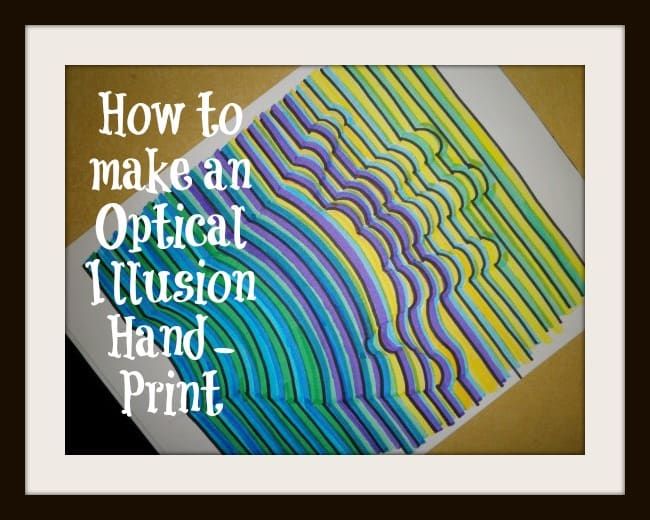 Инструкции стъпка по стъпка за това как да направите ръчно отпечатване на тази оптична илюзия.