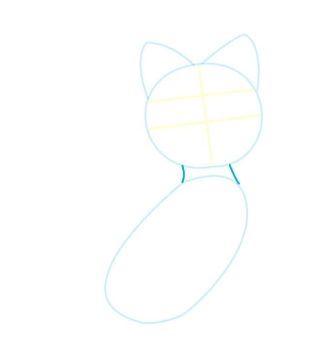 رسم-رسم-كارتون-القط