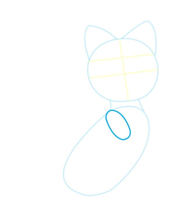 رسم-رسم-كارتون-القط