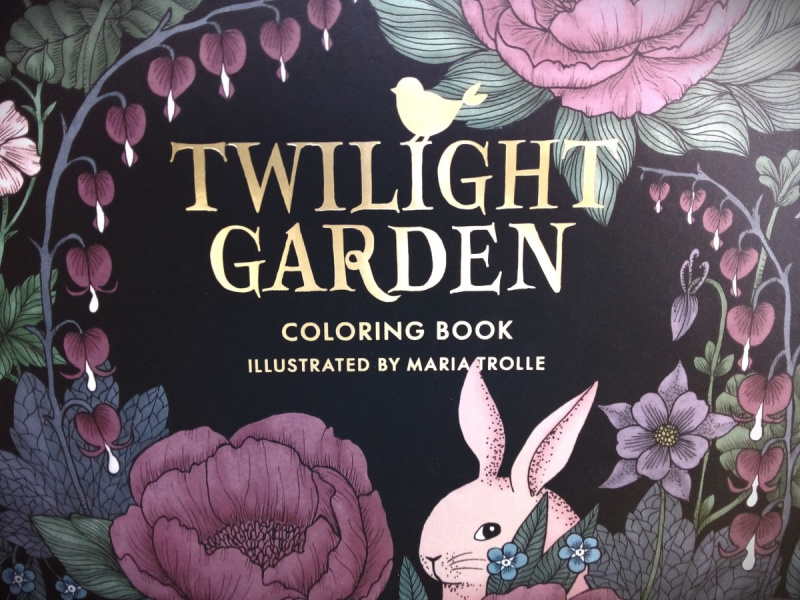 'Twilight Garden Coloring Book' de Maria Trolle: una reseña honesta