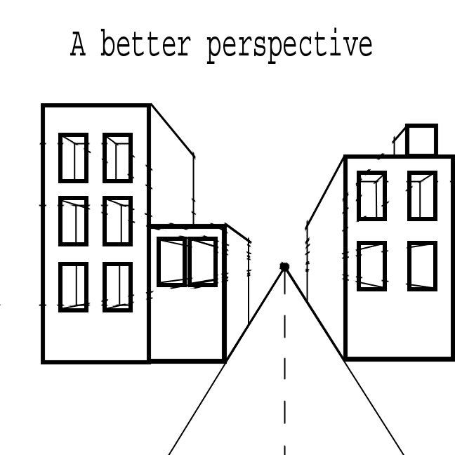 dessin-perspective-simple-point-unique