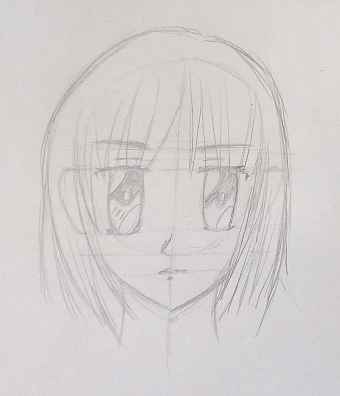 wie-anime-girl-face-shojo zu zeichnen