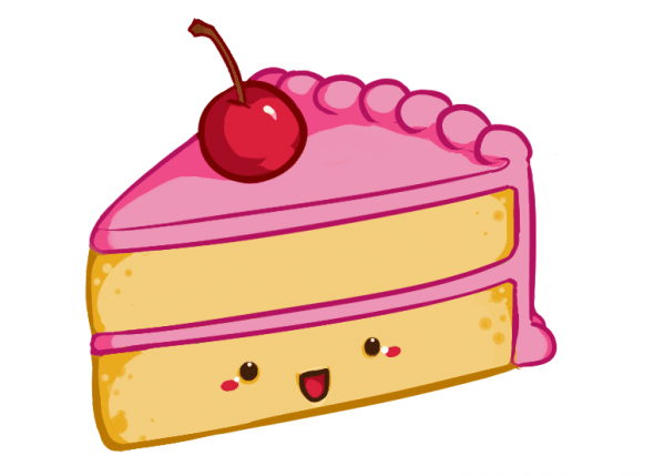 Comment dessiner un gâteau, étape dix