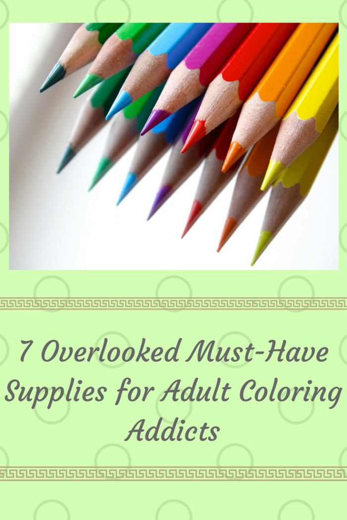 7 suministros imprescindibles que se pasan por alto para los adictos a los colores adultos