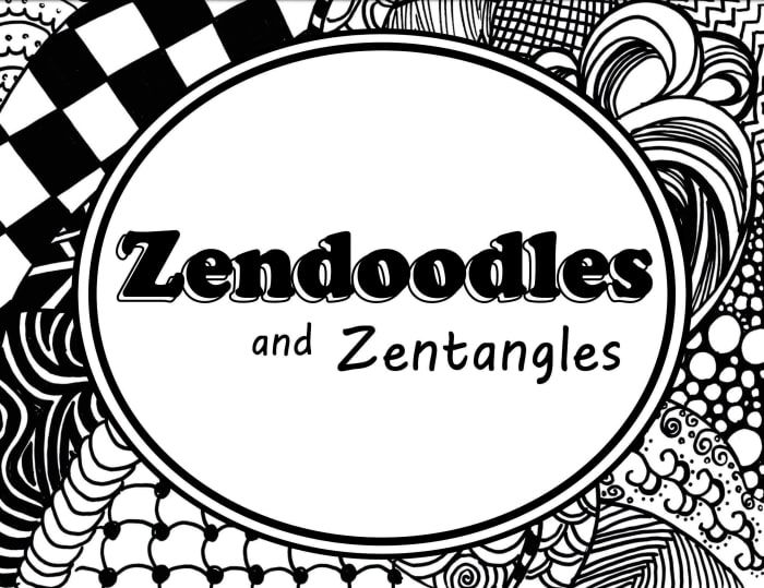 كيفية إنشاء Zendoodle عظيم أو نمط Zentangle