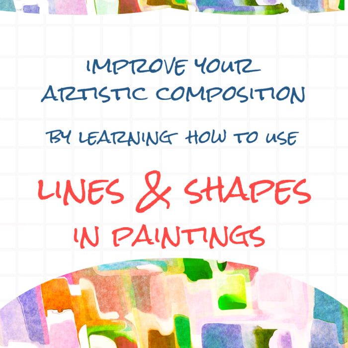 Elementos da pintura: linha e forma