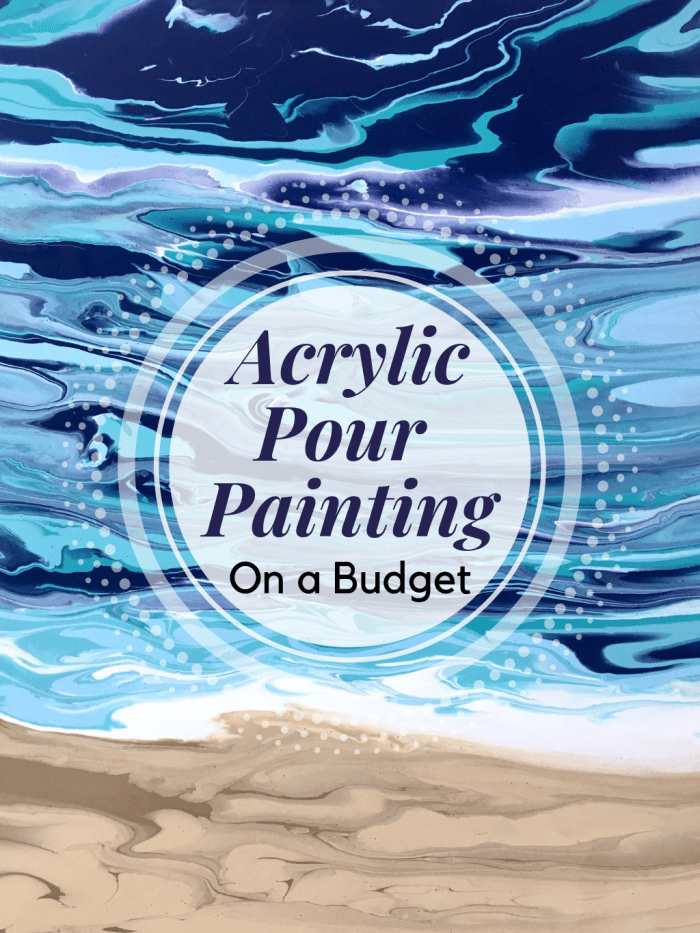 Akrylhällmålning på en budget: En steg-för-steg-guide med foton