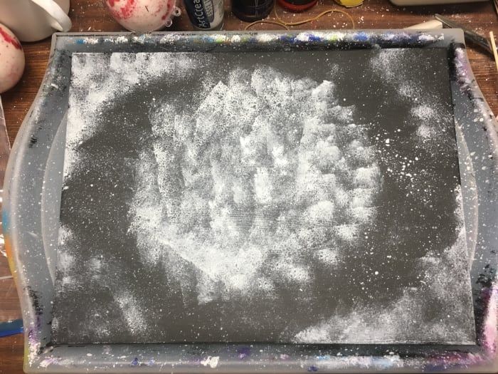 Especial de San Valentín - Galaxy of Love - Capa 2 que muestra la capa de blanco