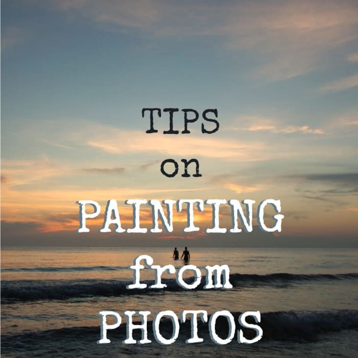 Umetniški nasveti: slikanje iz fotografij