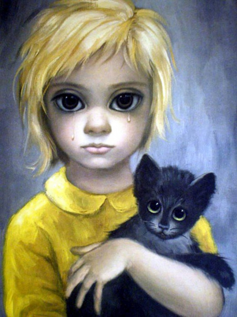 "The Stray" by Margaret Keane 1962