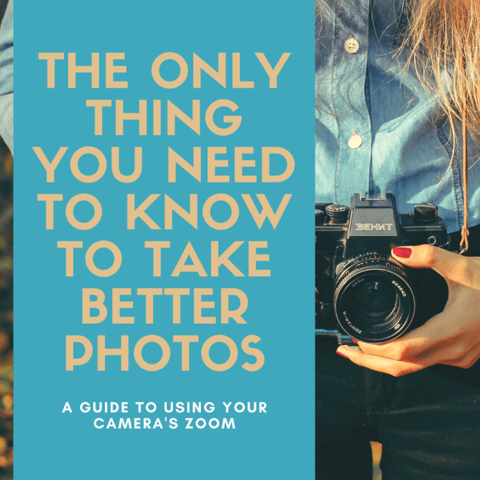 Како направити сјајне фотографије помоћу зума