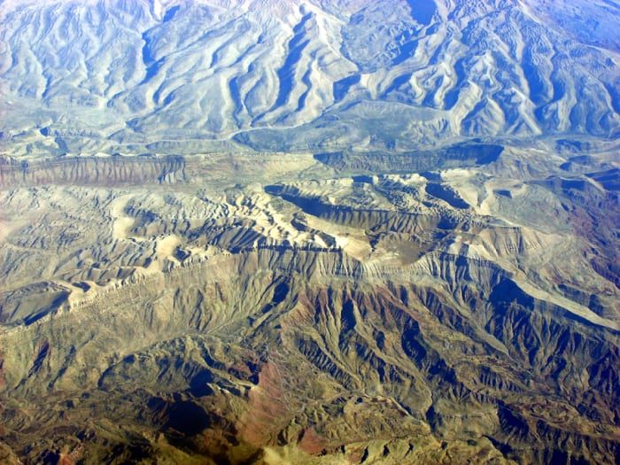 Montañas en Irán
