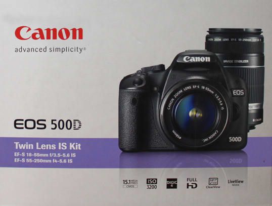 Canon EOS 500D SLR-Kamera