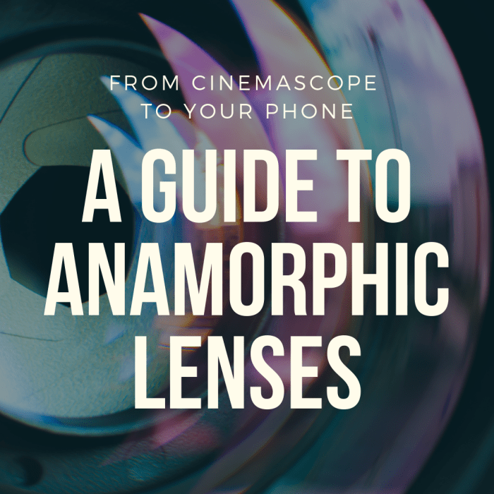 Apprenez tout sur la lentille anamorphique.