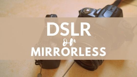 DSLR vs tükör nélküli