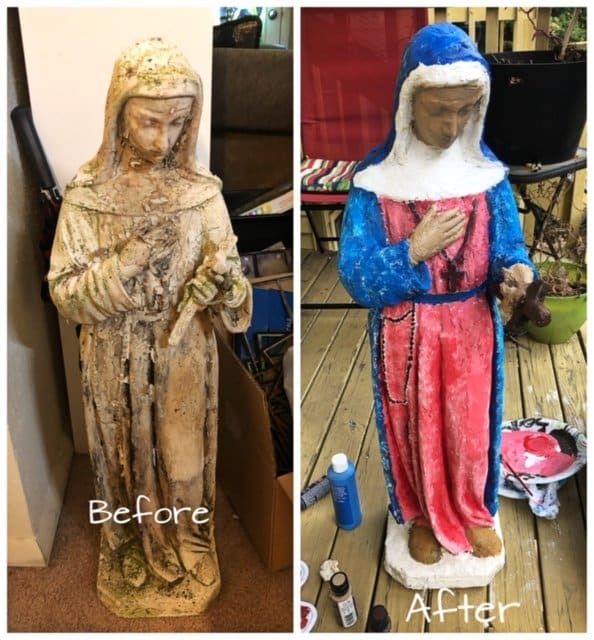 Cómo restaurar estatuas