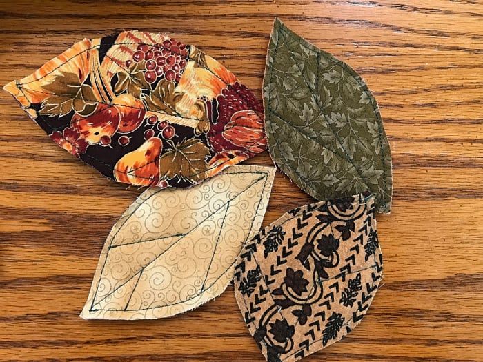 как да си направя-есен-листа-маса-бегач-от-тъкан-остатъци