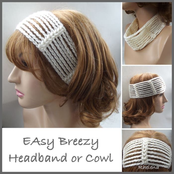Easy Breezy Crochet Stirnband