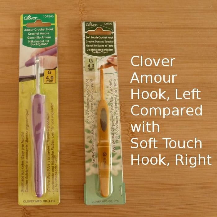 Clover Amour Hook wird zum visuellen Vergleich neben dem Soft Touch angezeigt