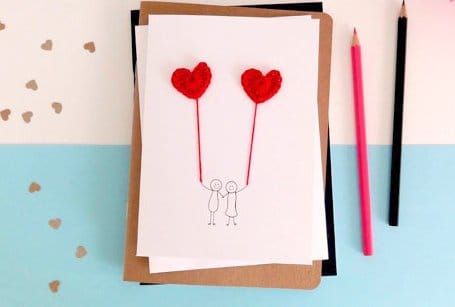 Häkeln-Valentinstag-Karten-Inspiration