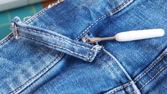 10 sencillos pasos para personalizar la cintura de los pantalones