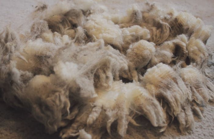 Cómo limpiar lana cruda para manualidades