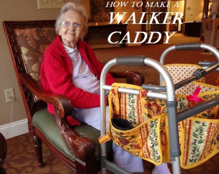 Wie man einen Walker Caddy macht - Fotos und Anweisungen zum Nähen